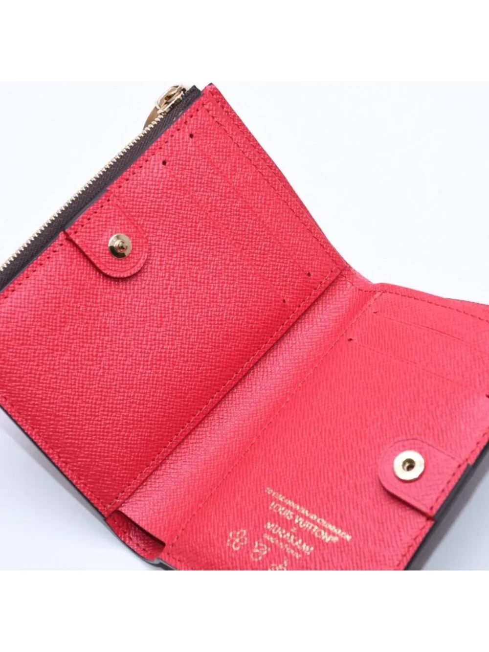 Louis Vuitton Takashi Murakami Portefeuille Lisa Compact Wallet Bifold Brown